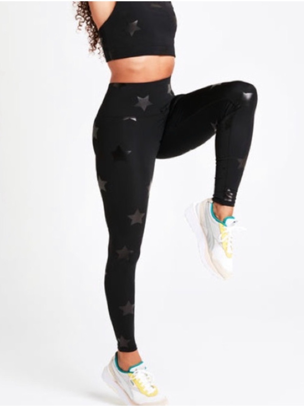 Terez star foil leggings